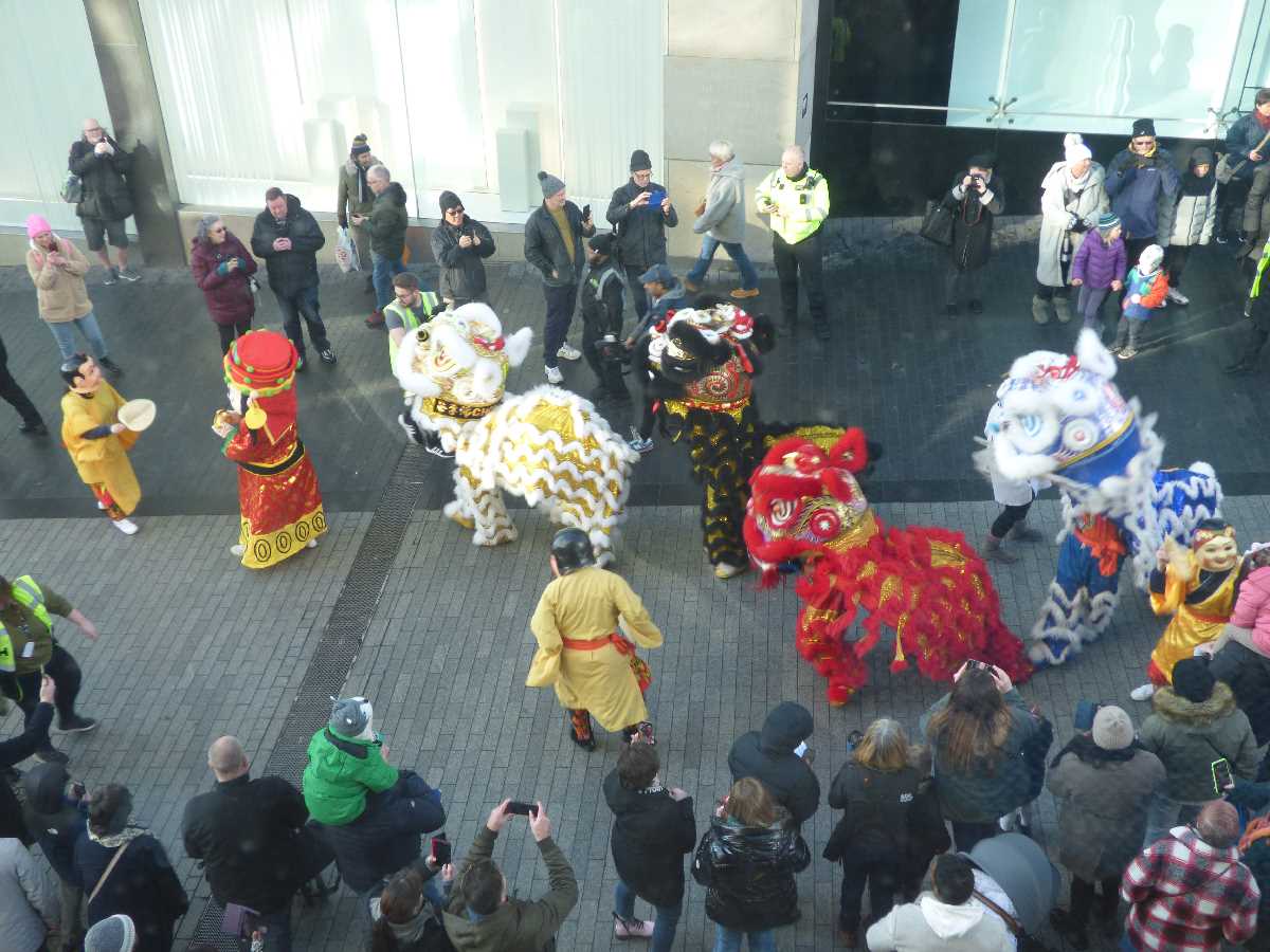 Chinese Lion dance