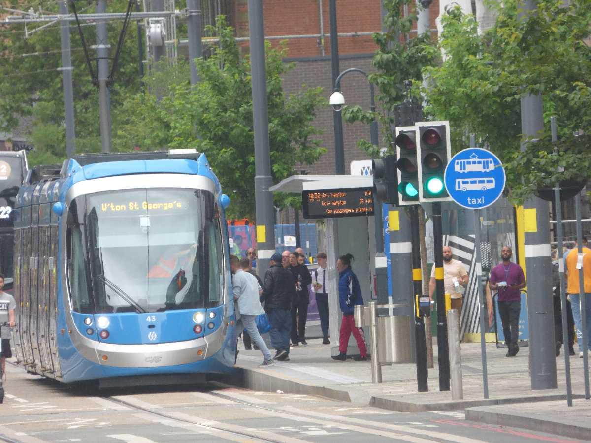 West Midlands Metro tram 43
